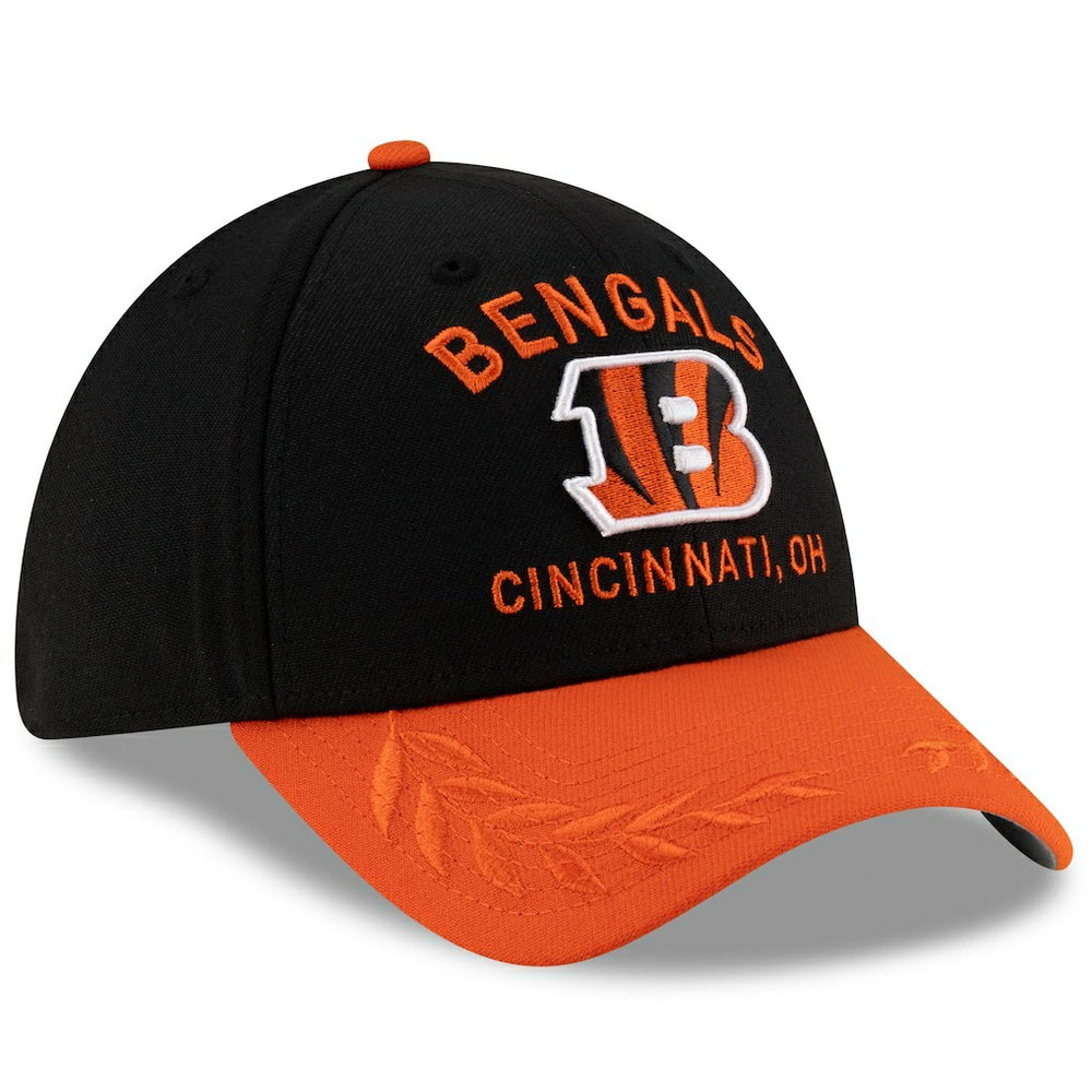 Cincinnati Bengals New Era 2025 NFL Draft 39THIRTY Flex Hat Black/Orange - NFL