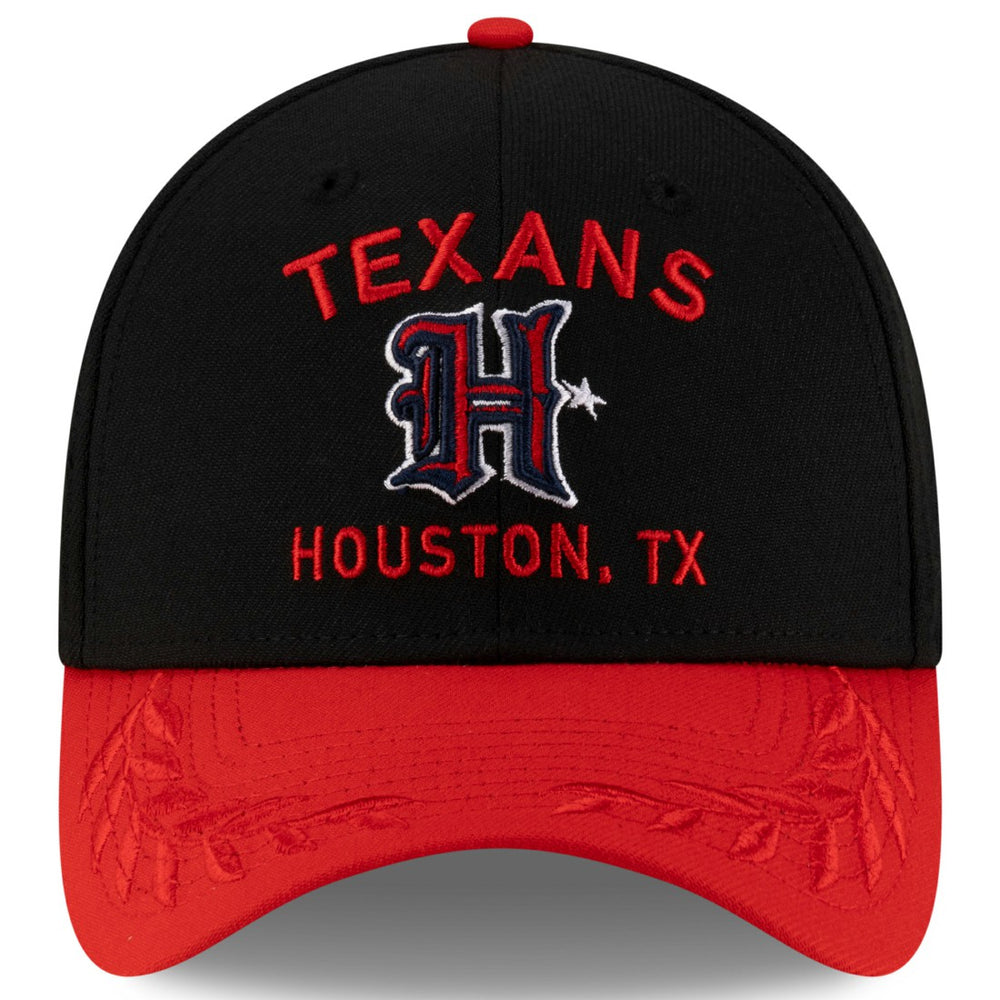 Houston Texans New Era 2025 NFL Draft 39THIRTY Flex Hat Black/Red - NFL