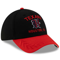 Houston Texans New Era 2025 NFL Draft 39THIRTY Flex Hat Black/Red - NFL