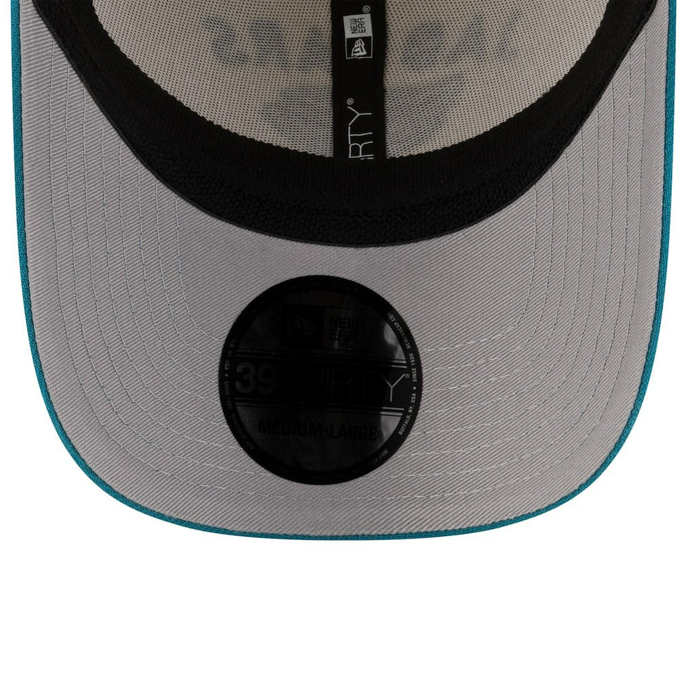Jacksonville Jaguars New Era 2025 NFL Draft 39THIRTY Flex Hat Cream/Teal - NFL