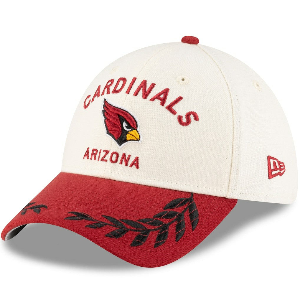 Arizona Cardinals New Era 2025 NFL Draft 39THIRTY Flex Hat Cream/Cardinal - NFL