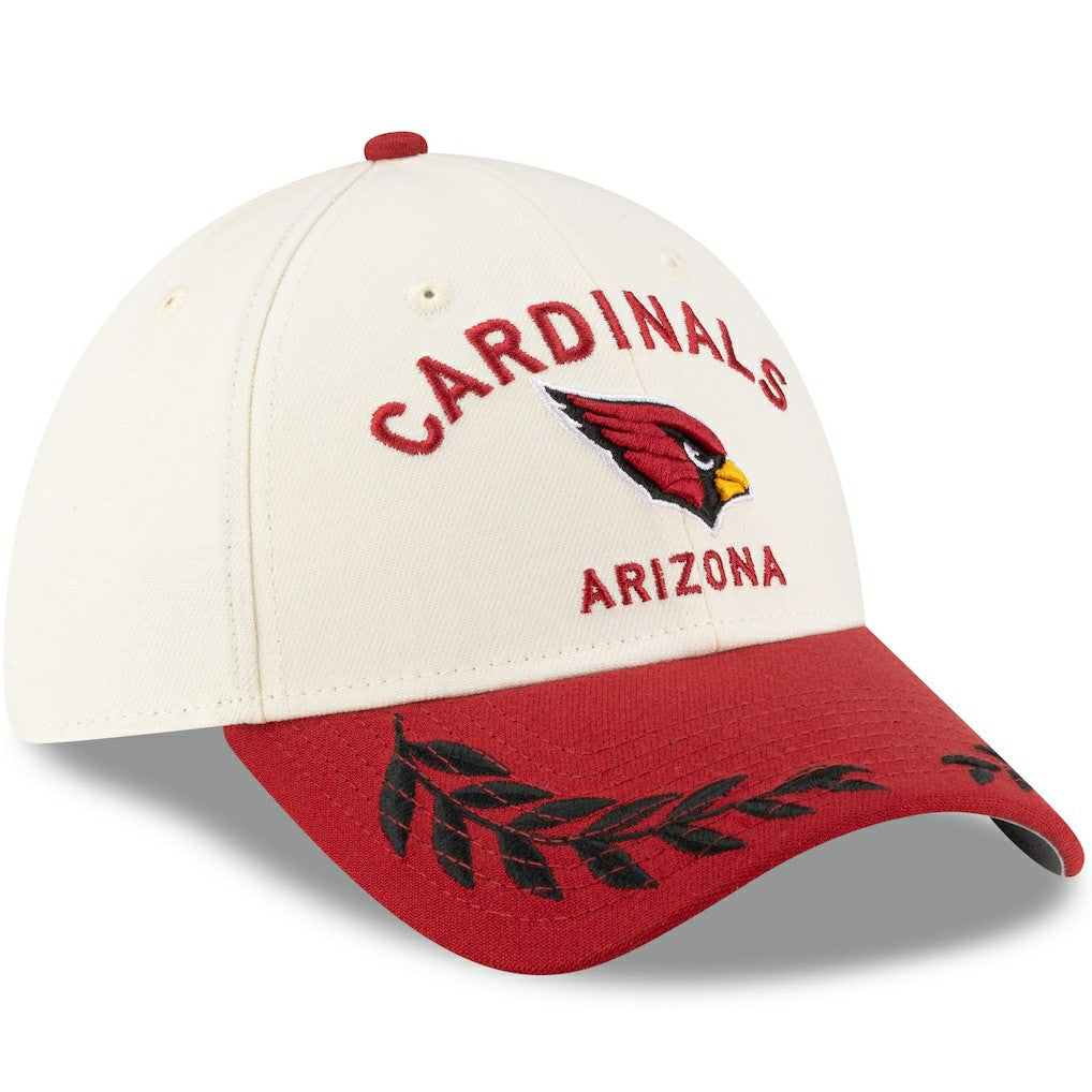 Arizona Cardinals New Era 2025 NFL Draft 39THIRTY Flex Hat Cream/Cardinal - NFL