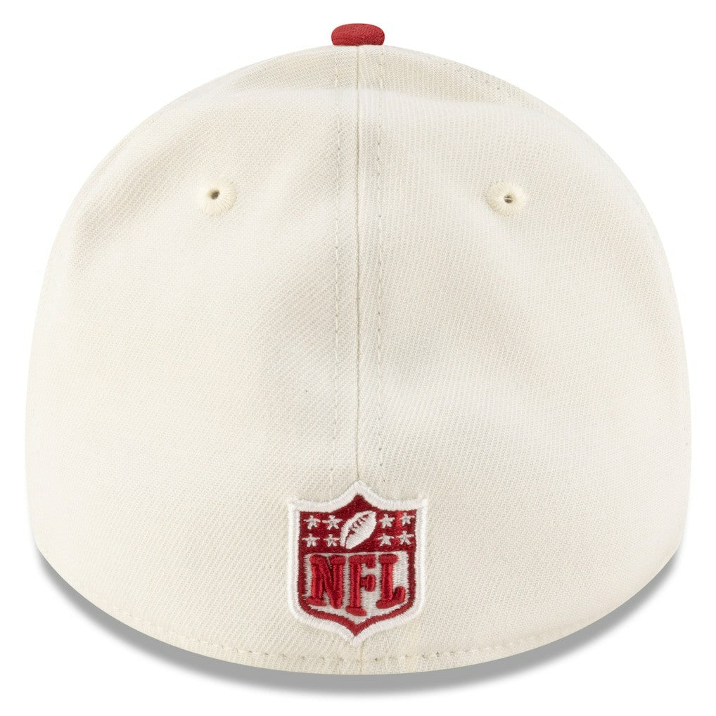 Arizona Cardinals New Era 2025 NFL Draft 39THIRTY Flex Hat Cream/Cardinal - NFL