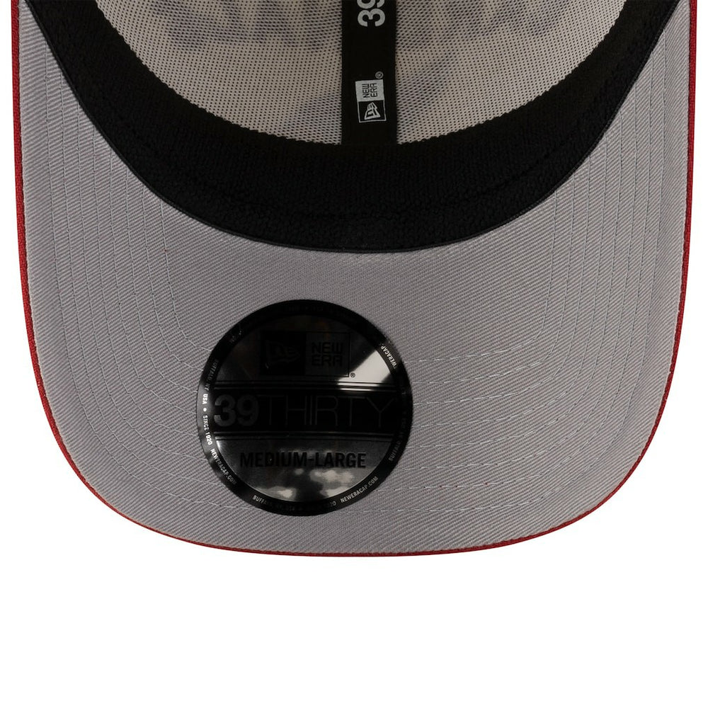 Arizona Cardinals New Era 2025 NFL Draft 39THIRTY Flex Hat Cream/Cardinal - NFL