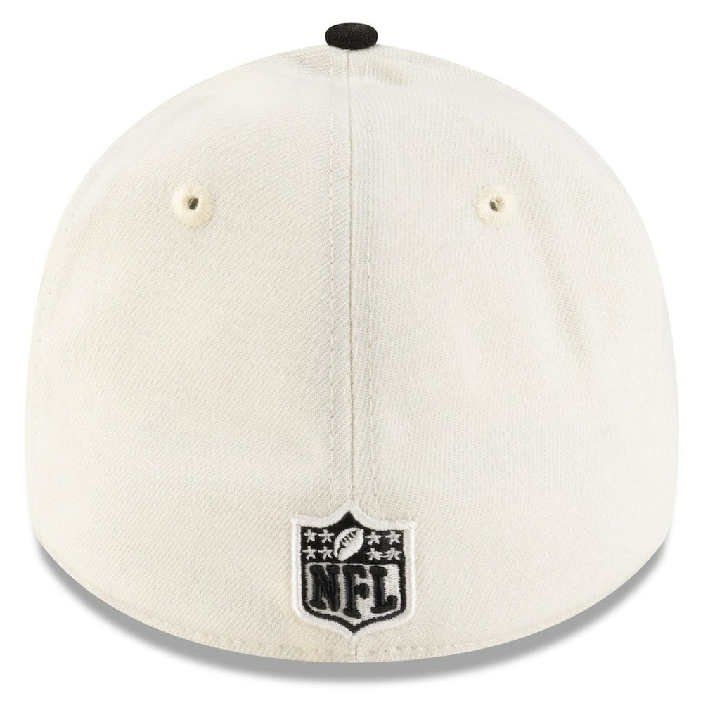 Atlanta Falcons New Era 2025 NFL Draft 39THIRTY Flex Hat Cream/Black - NFL