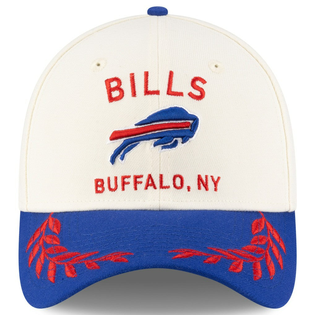 Buffalo Bills New Era 2025 NFL Draft 39THIRTY Flex Hat Cream/Royal - NFL