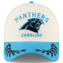 Carolina Panthers New Era 2025 NFL Draft 39THIRTY Flex Hat Cream/Blue - NFL