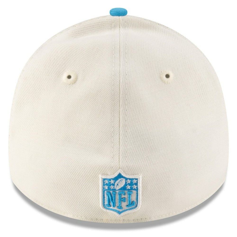 Carolina Panthers New Era 2025 NFL Draft 39THIRTY Flex Hat Cream/Blue - NFL