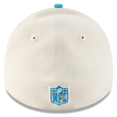Carolina Panthers New Era 2025 NFL Draft 39THIRTY Flex Hat Cream/Blue - NFL