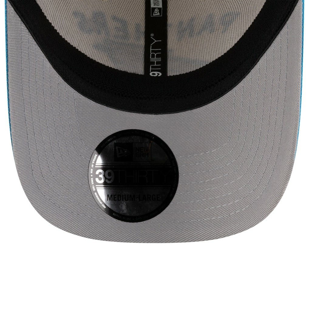 Carolina Panthers New Era 2025 NFL Draft 39THIRTY Flex Hat Cream/Blue - NFL