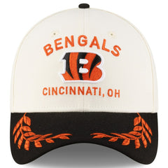 Cincinnati Bengals New Era 2025 NFL Draft 39THIRTY Flex Hat Cream/Black - NFL