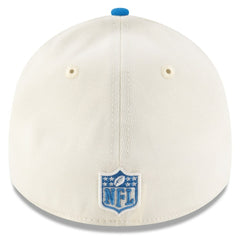 Detroit Lions New Era 2025 NFL Draft 39THIRTY Flex Hat Cream/Blue - NFL