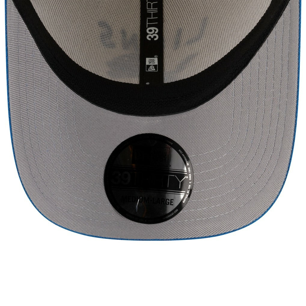 Detroit Lions New Era 2025 NFL Draft 39THIRTY Flex Hat Cream/Blue - NFL