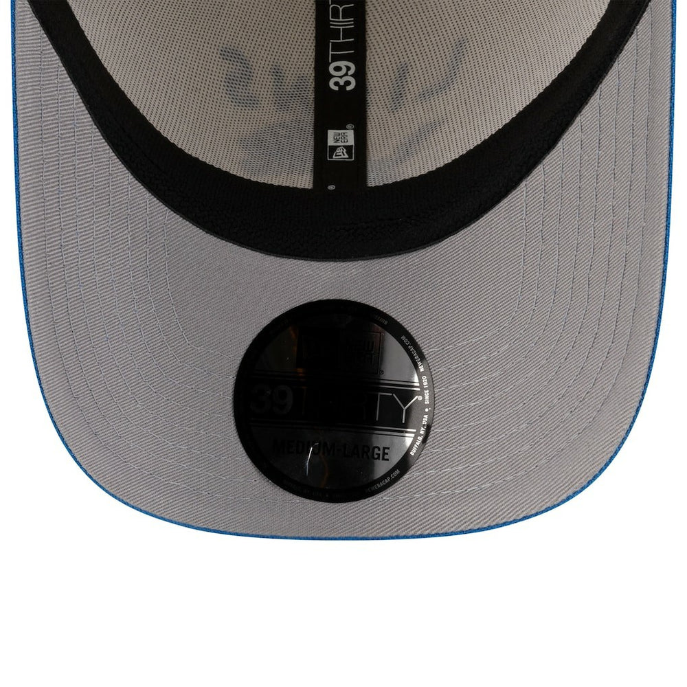 Detroit Lions New Era 2025 NFL Draft 39THIRTY Flex Hat Cream/Blue - NFL