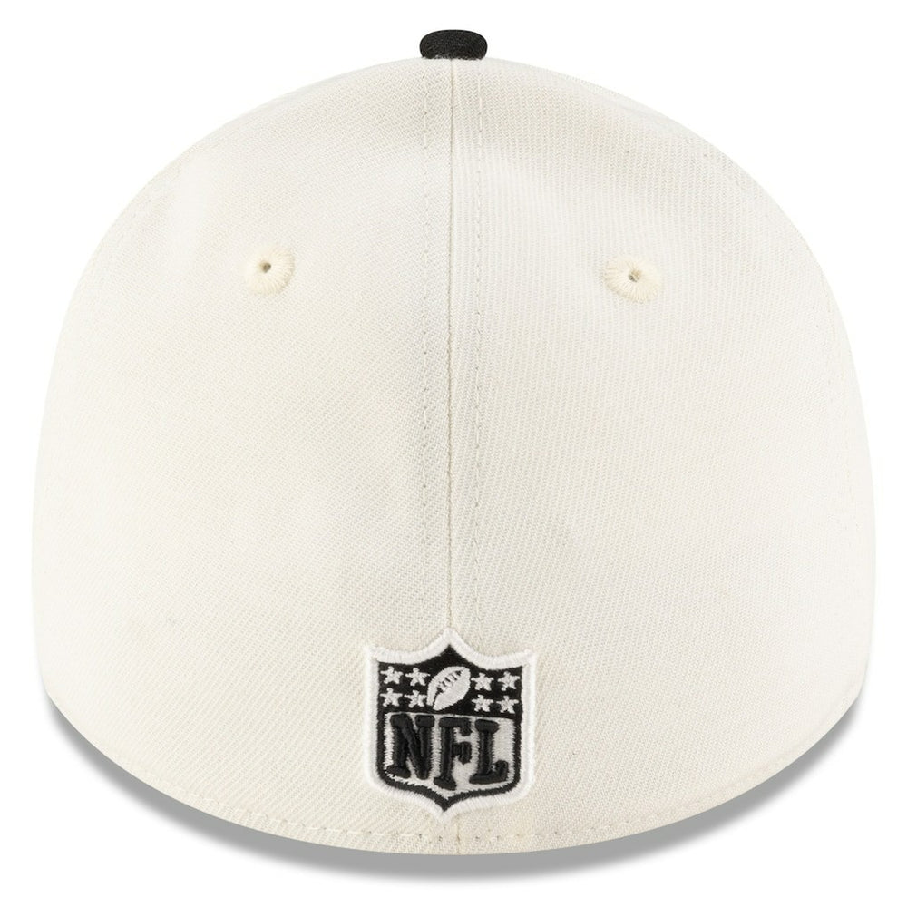 Pittsburgh Steelers New Era 2025 NFL Draft 39THIRTY Flex Hat Cream/Black - NFL