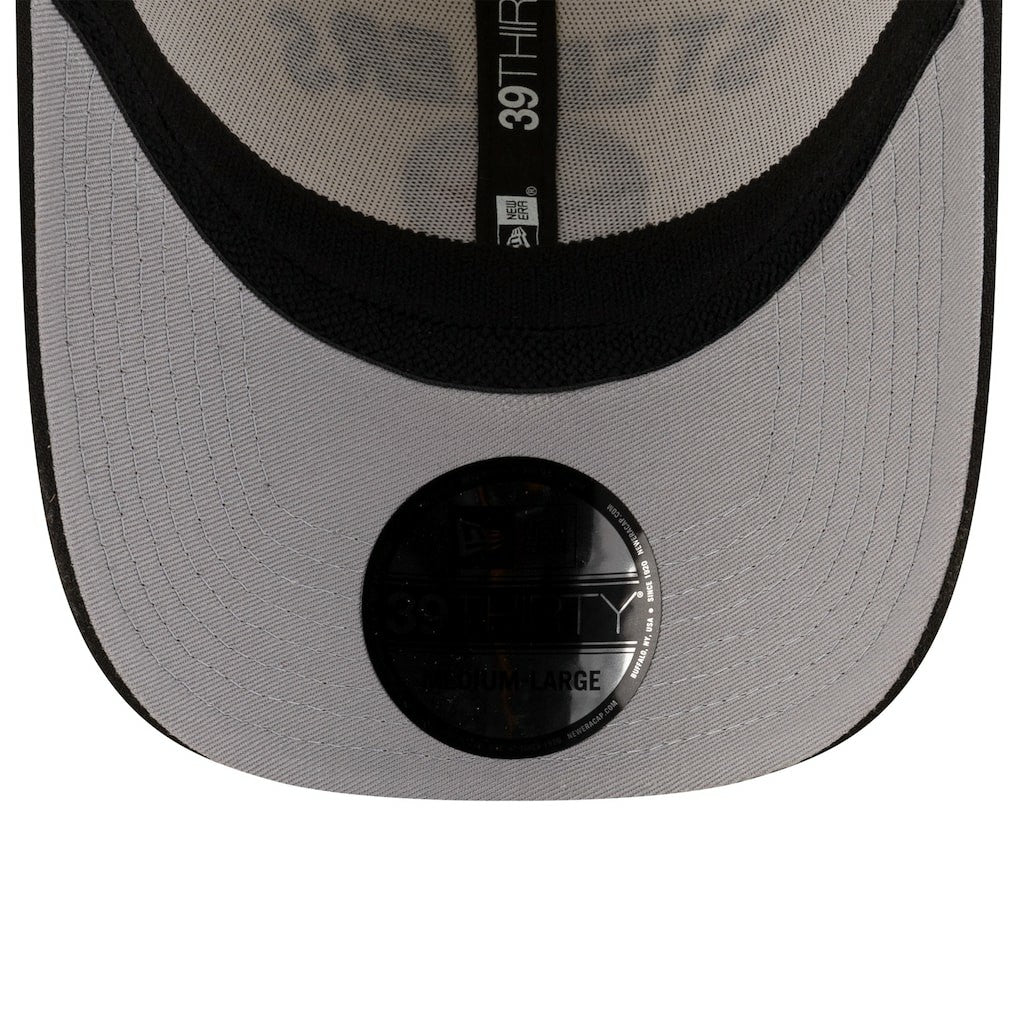 Pittsburgh Steelers New Era 2025 NFL Draft 39THIRTY Flex Hat Cream/Black - NFL