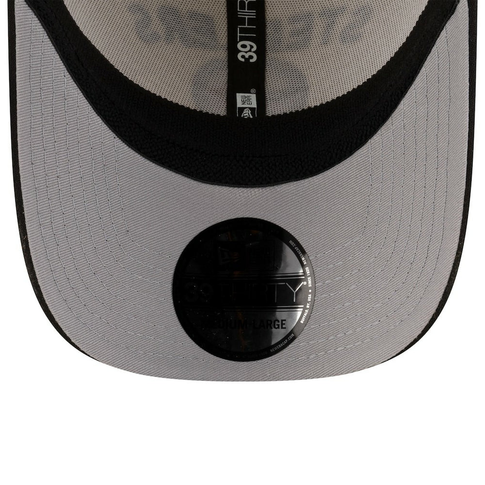 Pittsburgh Steelers New Era 2025 NFL Draft 39THIRTY Flex Hat Cream/Black - NFL