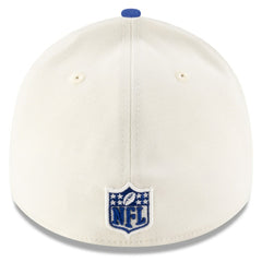 New York Giants New Era 2025 NFL Draft 39THIRTY Flex Hat Cream/Royal - NFL