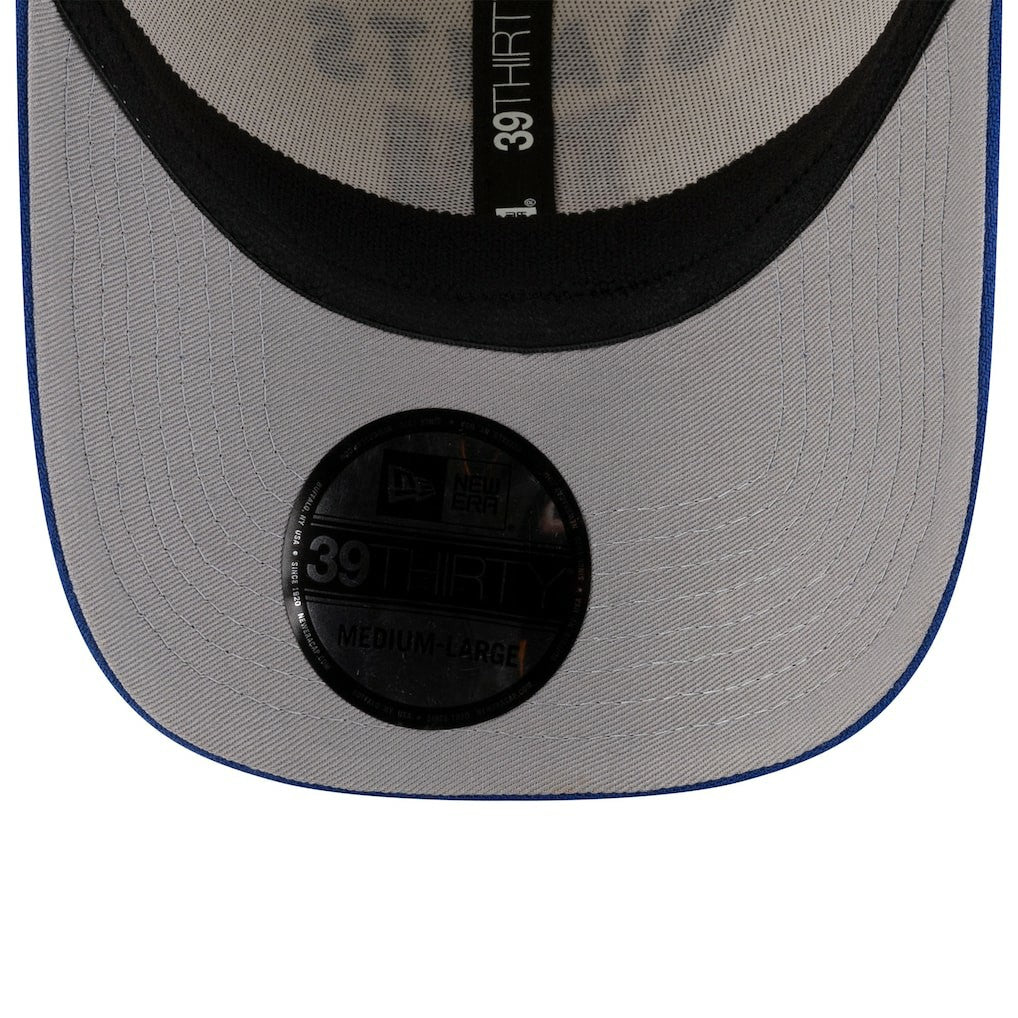 New York Giants New Era 2025 NFL Draft 39THIRTY Flex Hat Cream/Royal - NFL