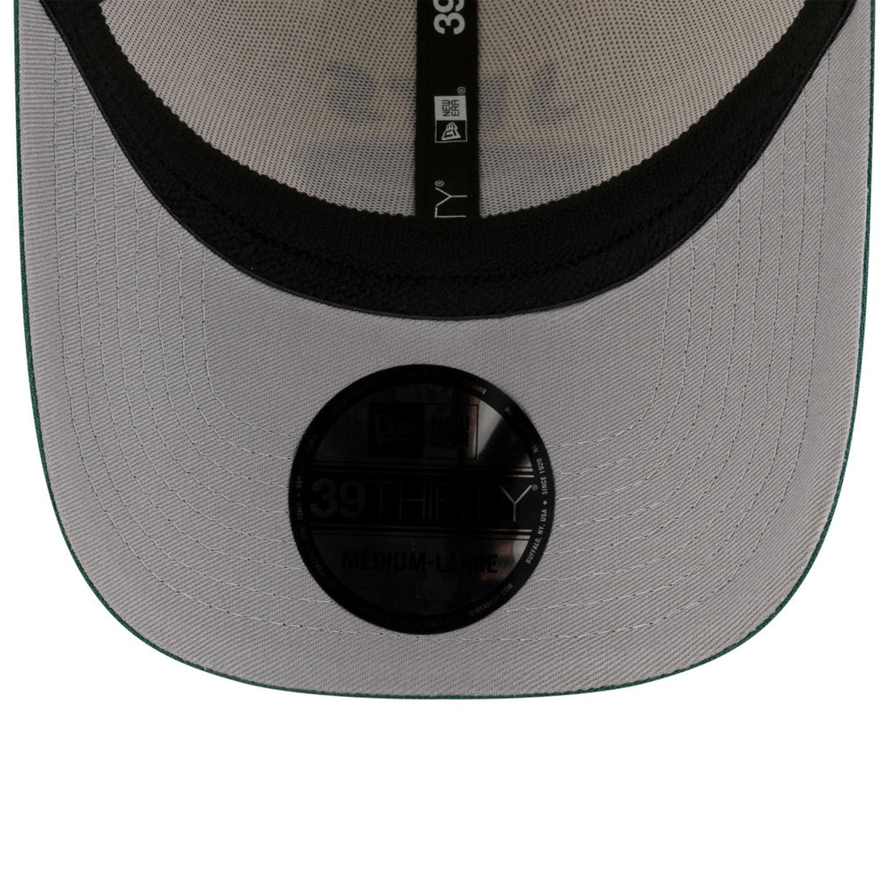 New York Jets New Era 2025 NFL Draft 39THIRTY Flex Hat Cream/Green - NFL