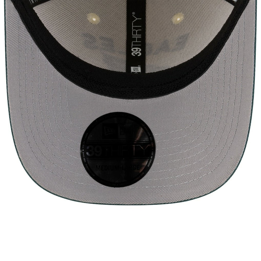 Philadelphia Eagles New Era 2025 NFL Draft 39THIRTY Flex Hat Cream/Midnight Green - NFL