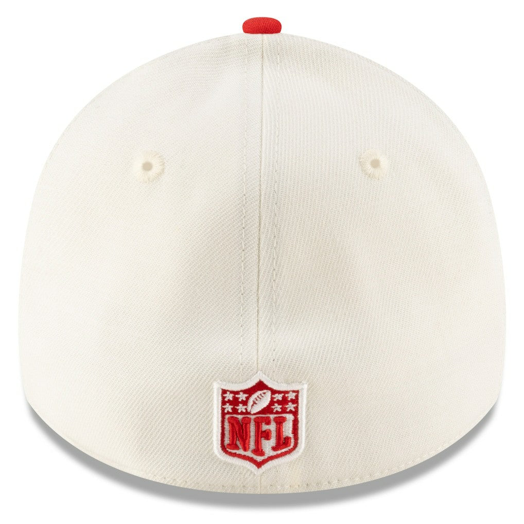 Kansas City Chiefs New Era 2025 NFL Draft 39THIRTY Flex Hat Cream/Red - NFL