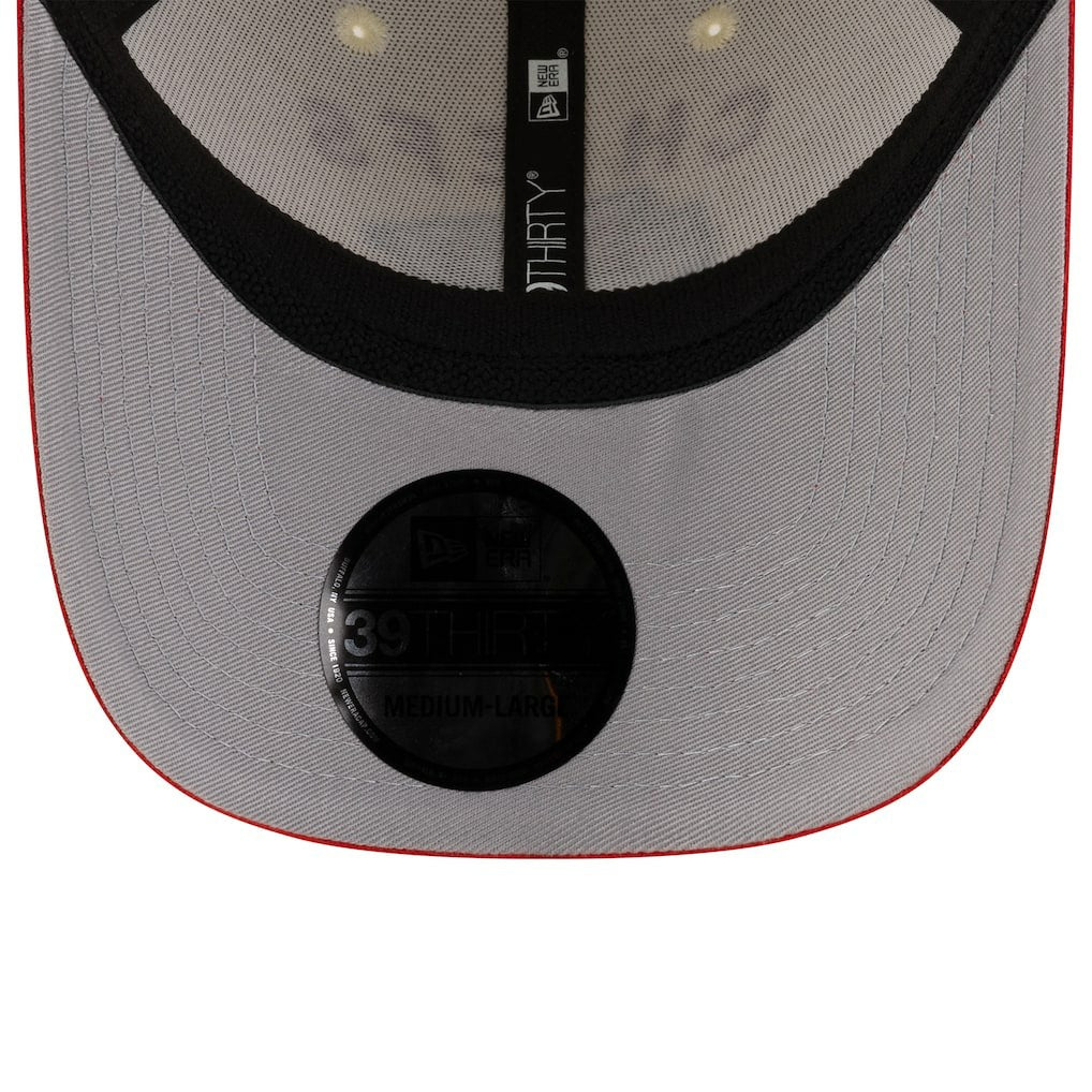 Kansas City Chiefs New Era 2025 NFL Draft 39THIRTY Flex Hat Cream/Red - NFL