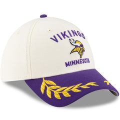 Minnesota Vikings New Era 2025 NFL Draft 39THIRTY Flex Hat Cream/Purple - NFL