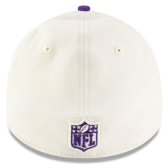 Minnesota Vikings New Era 2025 NFL Draft 39THIRTY Flex Hat Cream/Purple - NFL