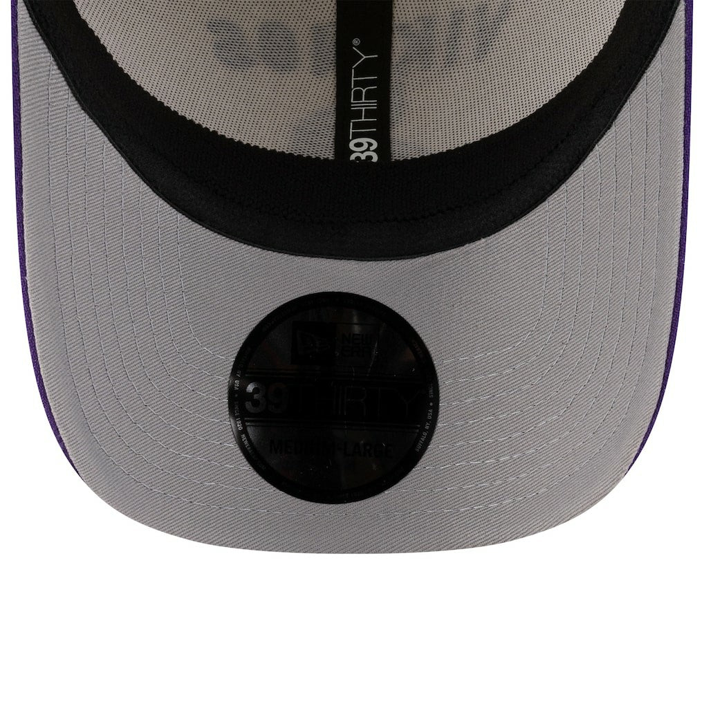 Minnesota Vikings New Era 2025 NFL Draft 39THIRTY Flex Hat Cream/Purple - NFL