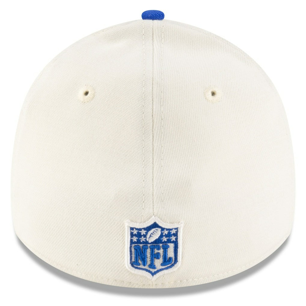 Los Angeles Rams New Era 2025 NFL Draft 39THIRTY Flex Hat Cream/Royal - NFL