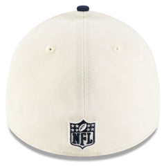 Tennessee Titans New Era 2025 NFL Draft 39THIRTY Flex Hat Cream/Navy - NFL