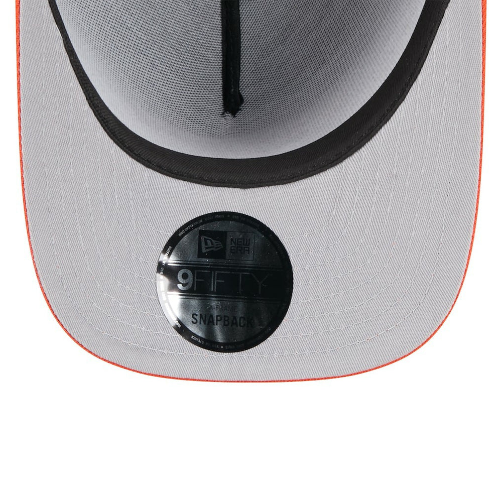Cincinnati Bengals New Era Youth 2025 NFL Draft A-Frame 9FIFTY Snapback Hat Black/Orange - NFL