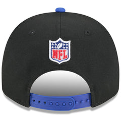 Buffalo Bills New Era Youth 2025 NFL Draft A-Frame 9FIFTY Snapback Hat Black/Royal - NFL