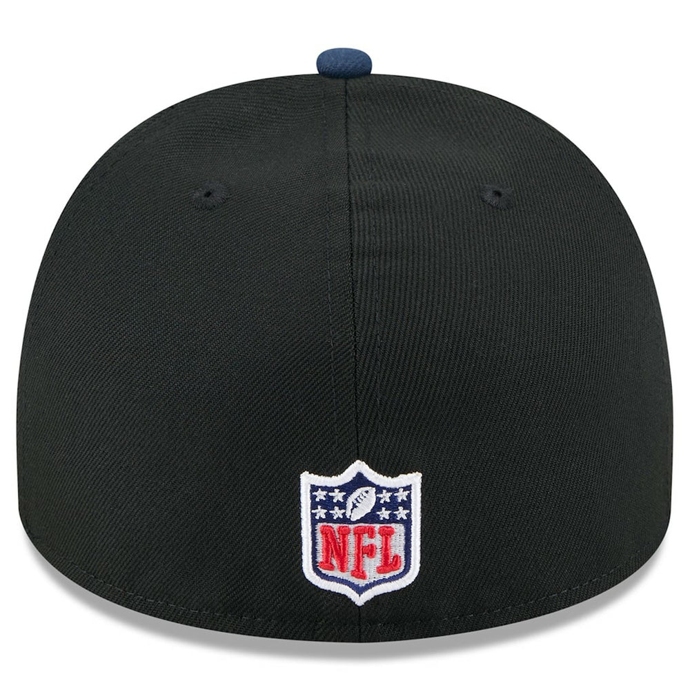 Dallas Cowboys New Era 2025 NFL Draft On Stage A-Frame 59FIFTY Fitted Hat Black/Navy - NFL