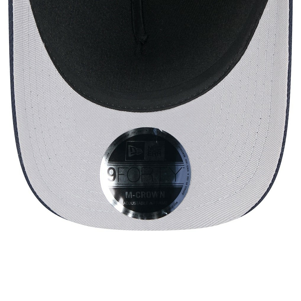 Dallas Cowboys New Era 2025 NFL Draft 9FORTY A-Frame M-Crown Adjustable Hat Black/Navy - NFL