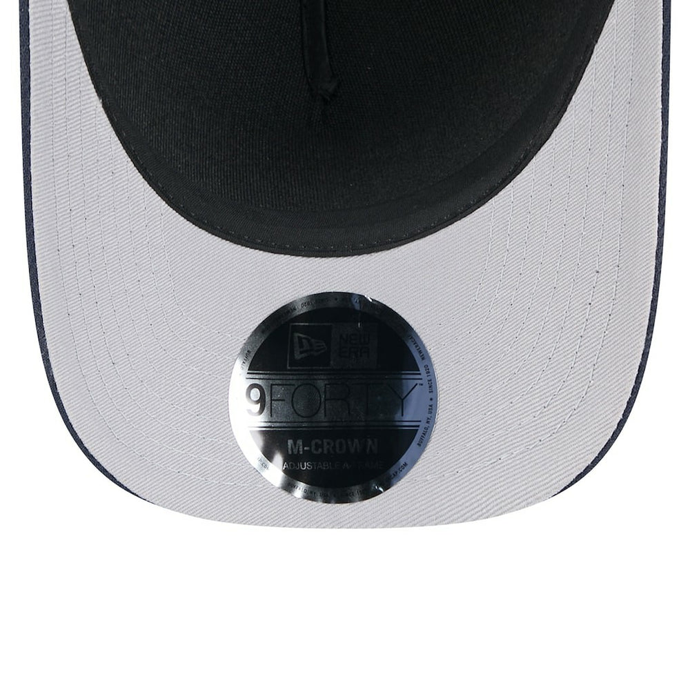 Dallas Cowboys New Era 2025 NFL Draft 9FORTY A-Frame M-Crown Adjustable Hat Black/Navy - NFL