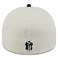 Dallas Cowboys New Era 2025 NFL Draft A-Frame 59FIFTY Fitted Hat Cream/Navy - NFL