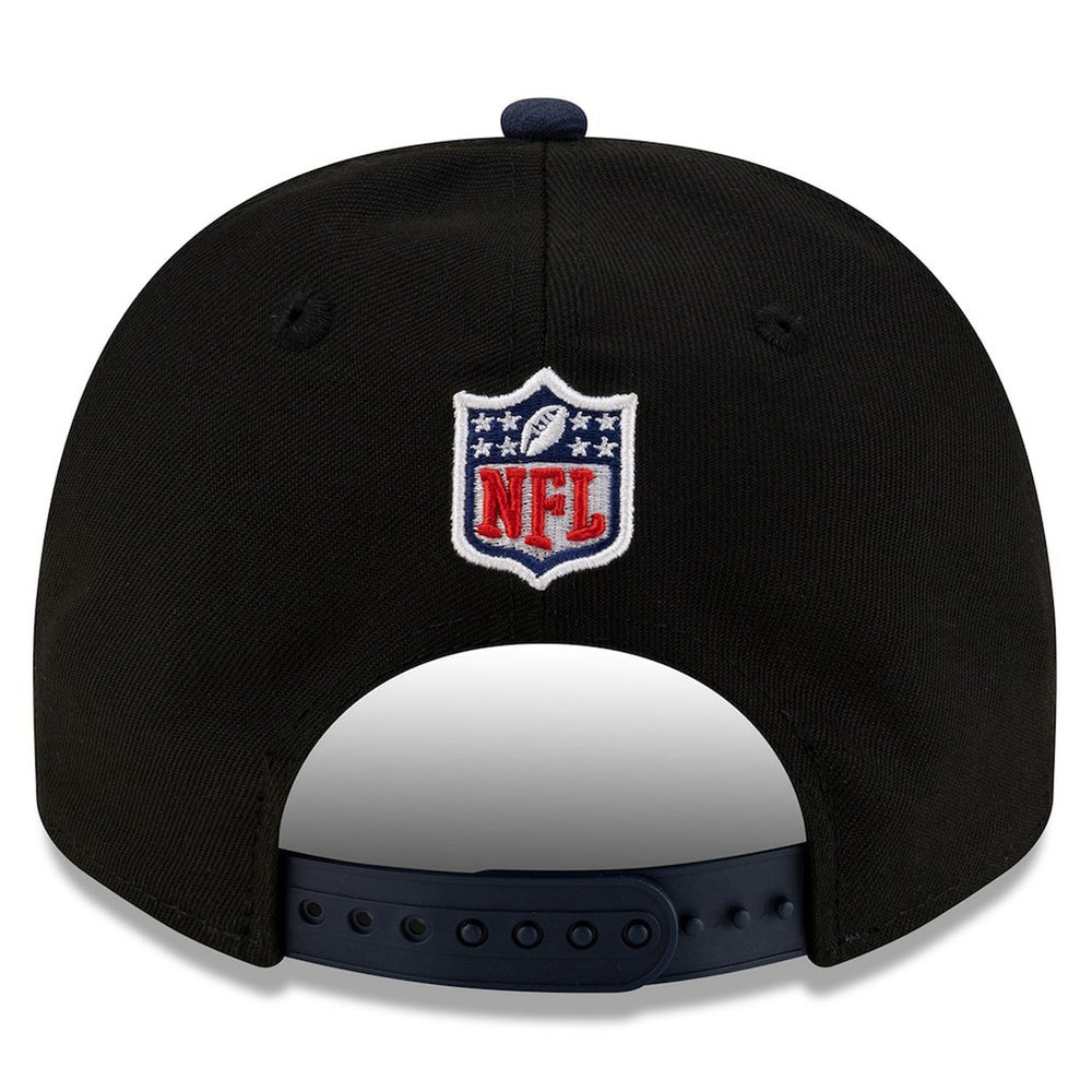 Dallas Cowboys New Era Youth 2025 NFL Draft A-Frame 9FIFTY Snapback Hat Black/Navy - NFL