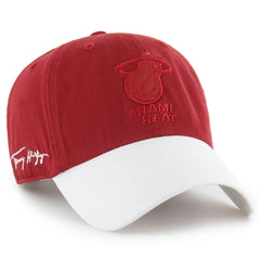 47 brand - Miami Heat '47 x Tommy Hilfiger Courtside Cleanup Adjustable Hat - Red/White