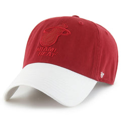 47 brand - Miami Heat '47 x Tommy Hilfiger Courtside Cleanup Adjustable Hat - Red/White