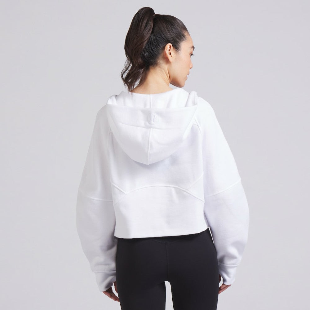 Vancouver Canucks - lululemon Women's Scuba Oversized Half-Zip Hoodie White