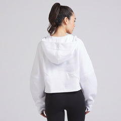 Vancouver Canucks - lululemon Women's Scuba Oversized Half-Zip Hoodie White