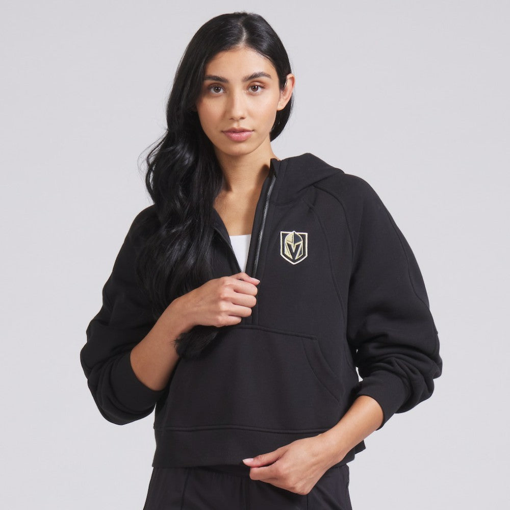 Vegas Golden Knights lululemon Women's Scuba Oversized Half-Zip Hoodie Black