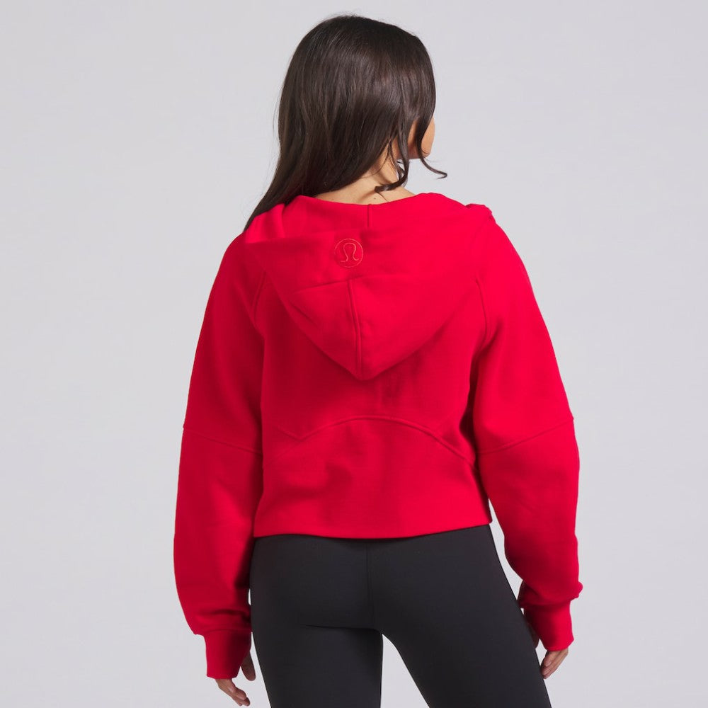 New York Rangers lululemon Women's Scuba Oversized Half-Zip Hoodie True Red