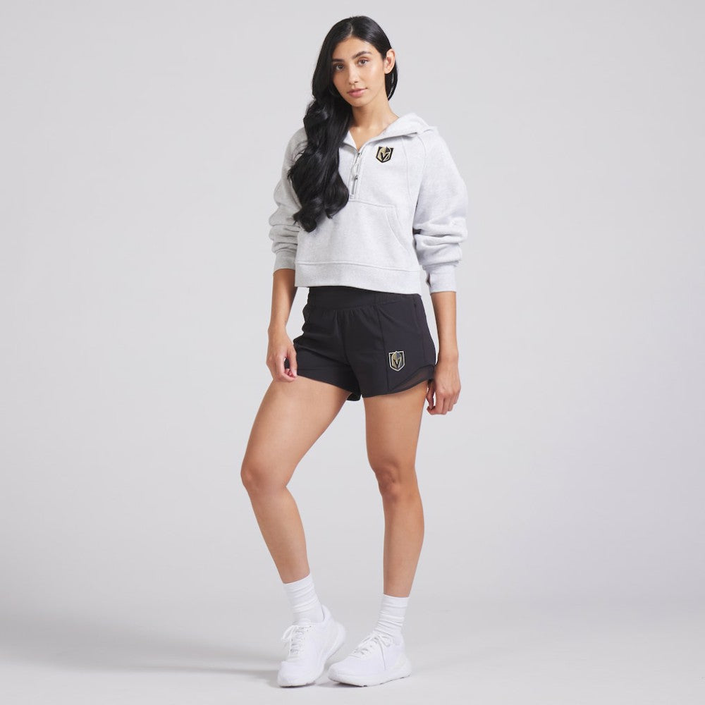Vegas Golden Knights lululemon Women's Scuba Oversized Half-Zip Hoodie Heathered Core Ultra Light Grey