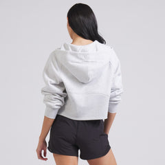 Vegas Golden Knights lululemon Women's Scuba Oversized Half-Zip Hoodie Heathered Core Ultra Light Grey