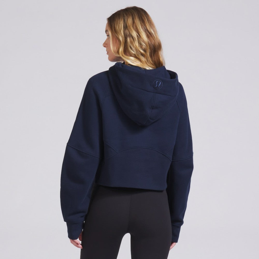 Montreal Canadiens - lululemon Women's Scuba Oversized Half-Zip Hoodie True Navy