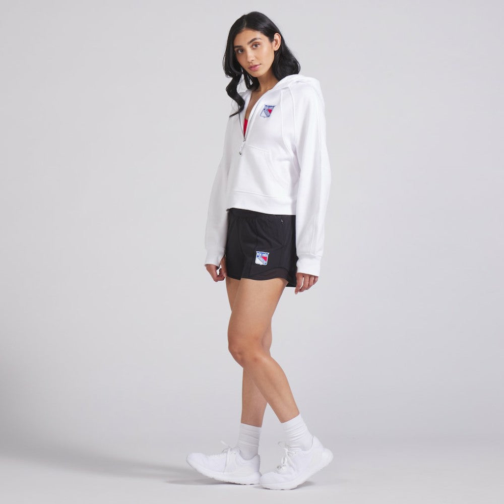 New York Rangers lululemon Women's Scuba Oversized Half-Zip Hoodie White