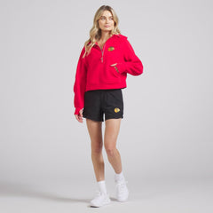 Chicago Blackhawks lululemon Women's Scuba Oversized Half-Zip Hoodie True Red